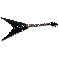 Ltd Nergal HEX-6 Black Satin - Vue 3